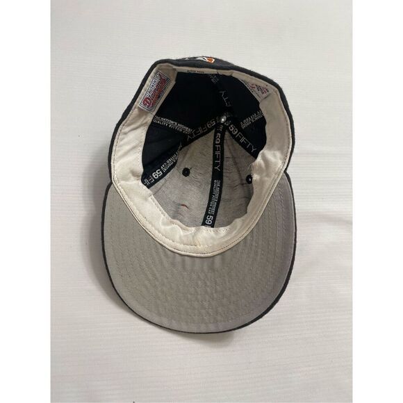 Vintage Baltimore Orioles Hat Cap Fitted 6 7/8 Black Diamond Adult - Picture 2 of 5